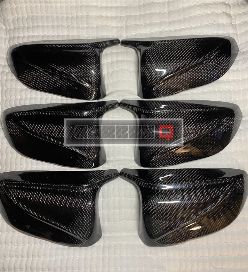 Q50, Q60 Carbon Fiber V2 M Style Mirror Caps CarbonQ