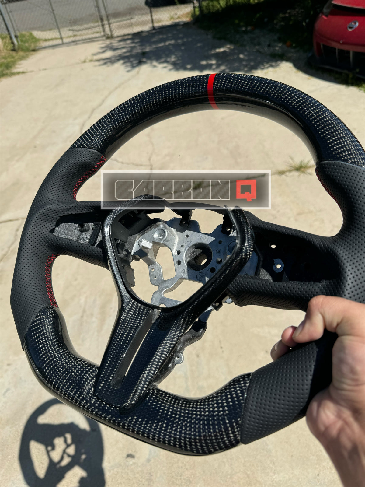 Q50 & Q60 Carbon Fiber Steering Wheel