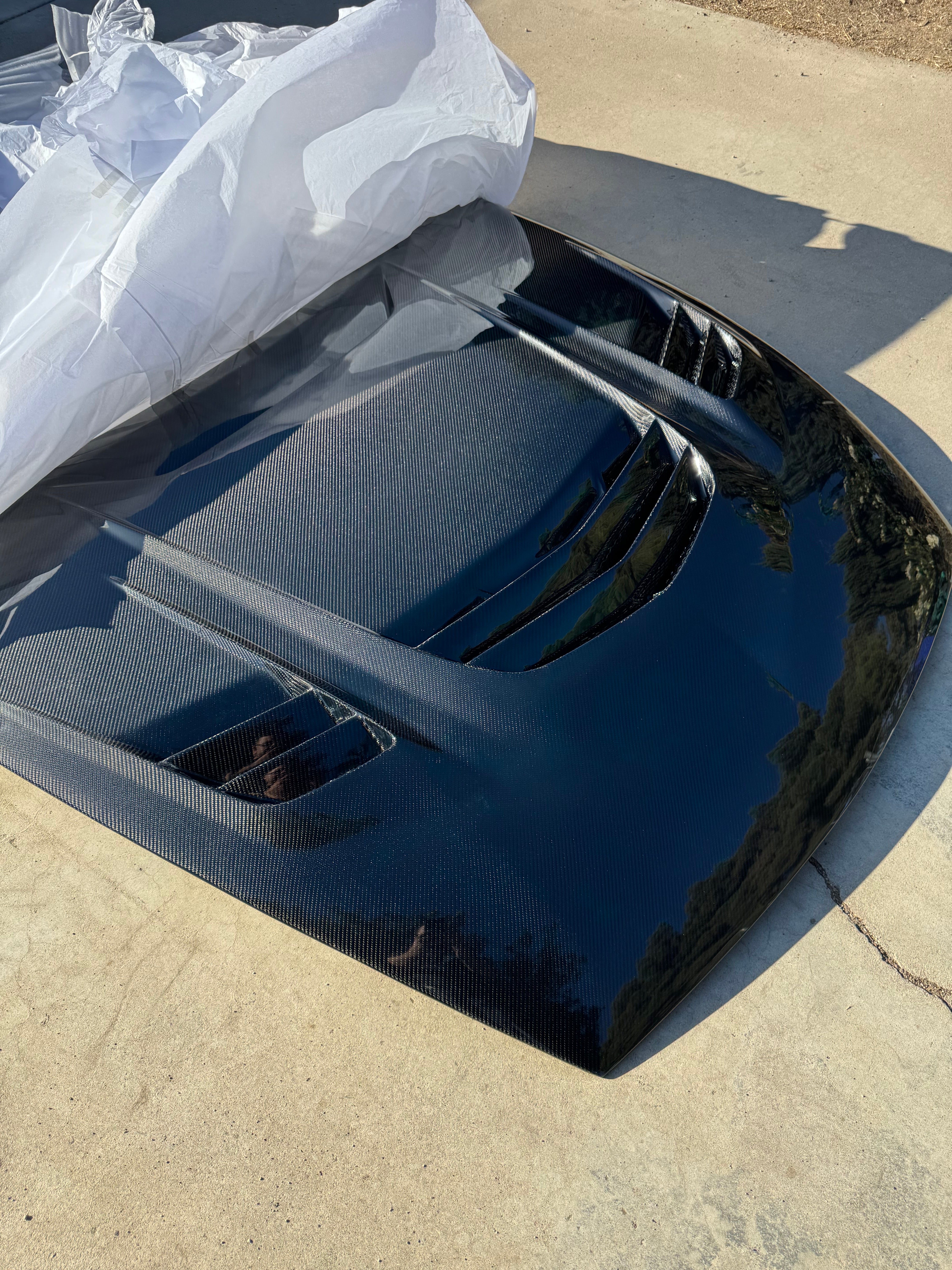 370z VA Style Hood