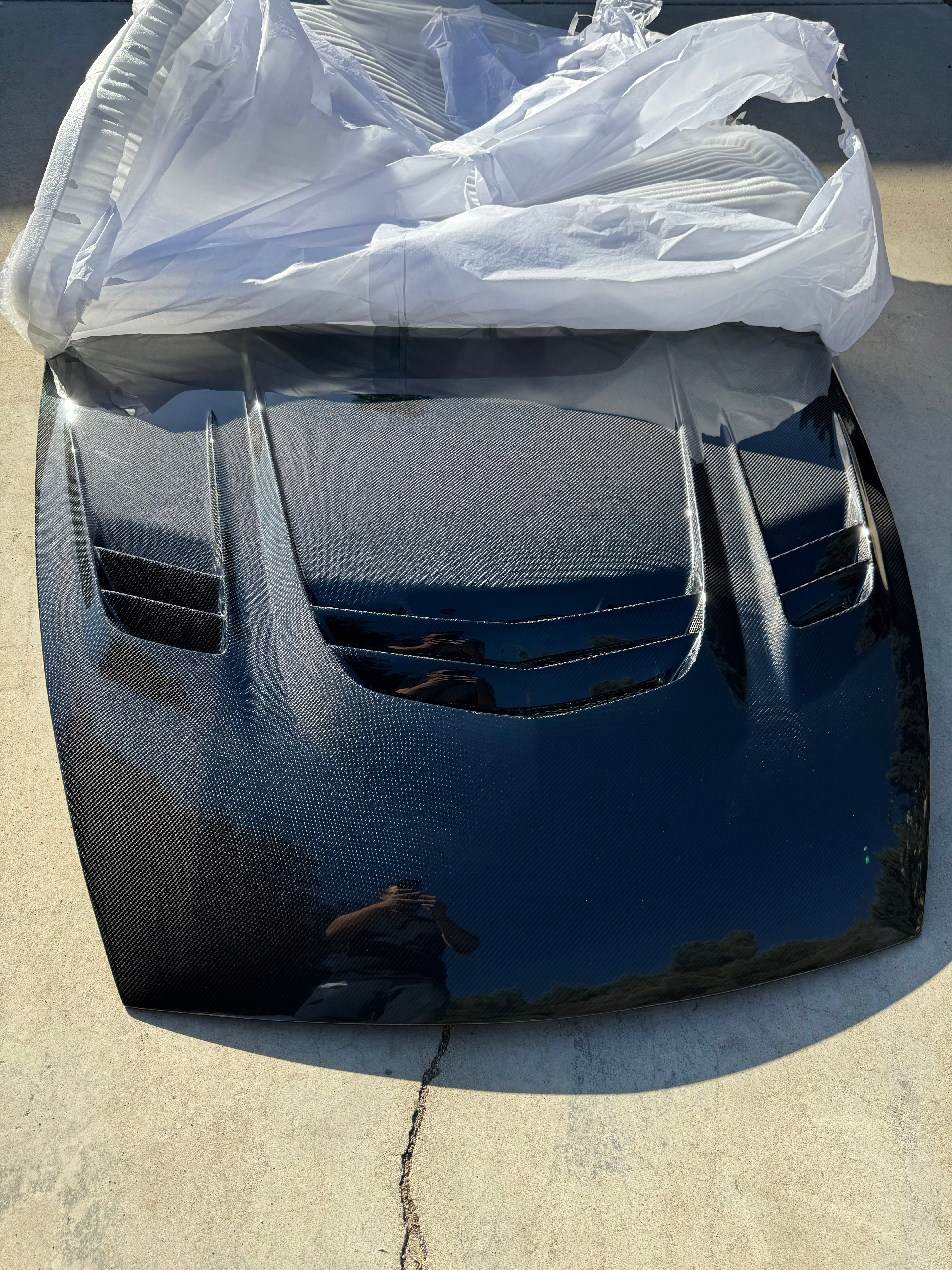 370z VA Style Hood