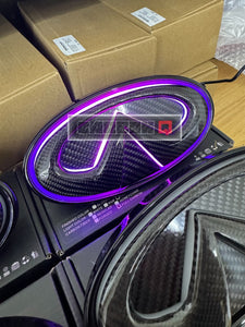 Q50 Carbon RGB LED Emblem