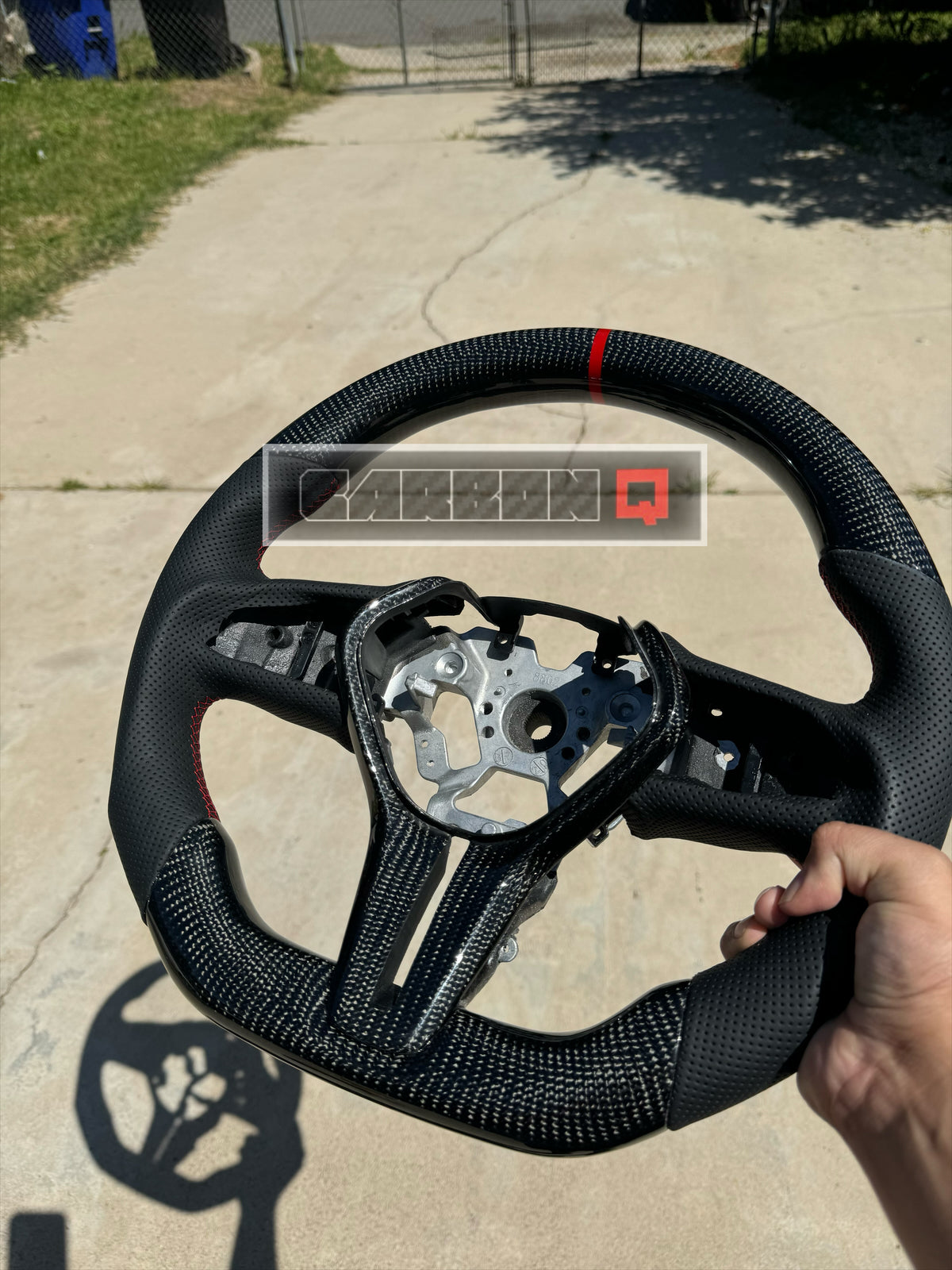 Q50 & Q60 Carbon Fiber Steering Wheel