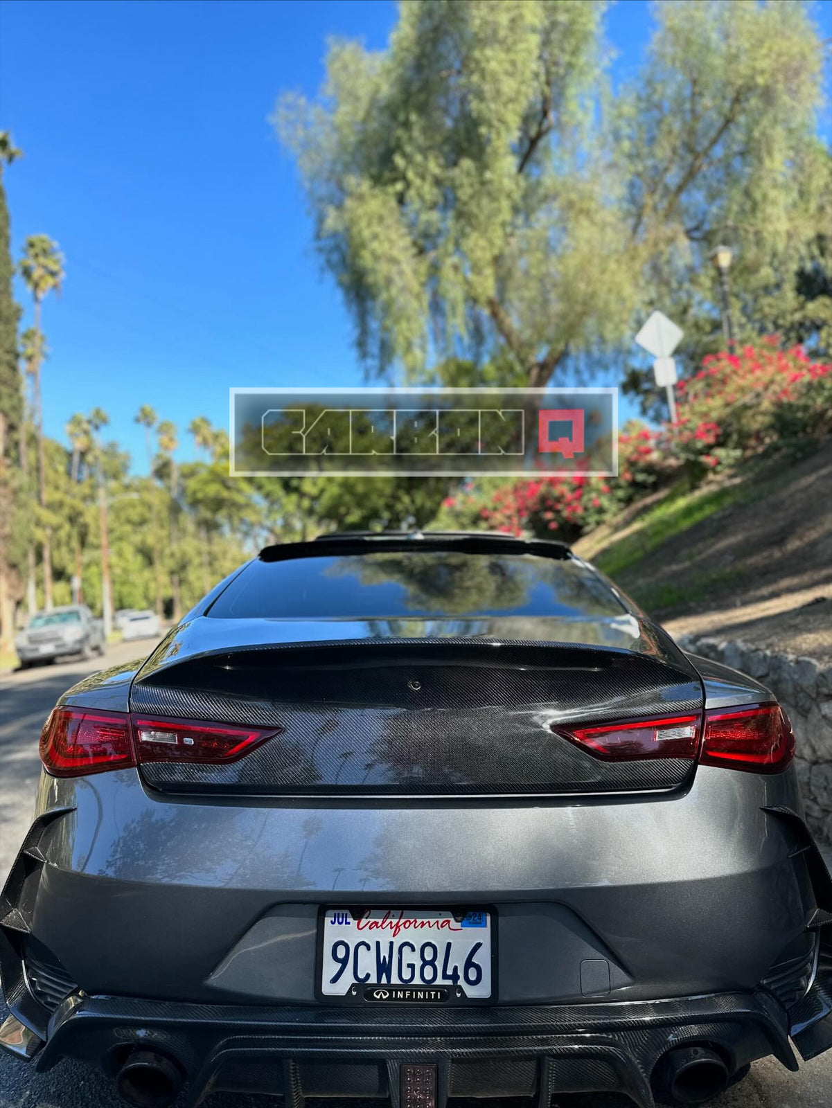 Q60 Carbon Fiber Trunk