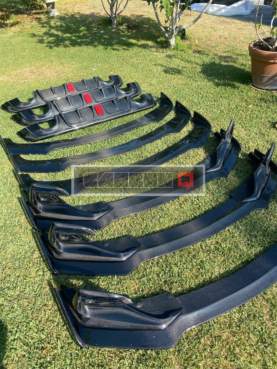 Q50 Carbon Fiber Sport Bumper Lip 2018+ CarbonQ